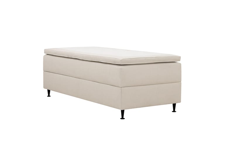 Hilton Plus Kontinentalseng med oppbevaring 90x200 cm - Lys beige - Møbler - Senger - Kontinentalsenger