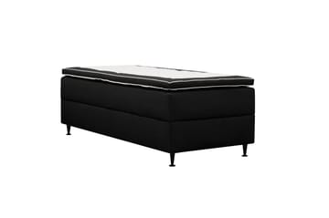 Hilton Plus Kontinentalseng med oppbevaring 90x200 cm - Antrasitt - Møbler - Senger - Enkeltsenger