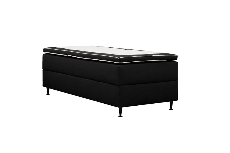 Hilton Plus Kontinentalseng med oppbevaring 90x200 cm - Antrasitt - Møbler - Senger - Enkeltsenger