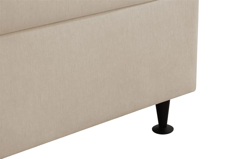 Hilton Plus Kontinentalseng med oppbevaring 120x200 cm - Beige - Møbler - Senger - Enkeltsenger