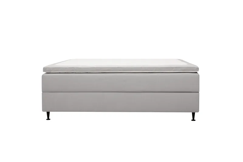 Hilton Plus Kontinentalseng med oppbevaring 120x200 cm - Grå - Møbler - Senger - Senger med oppbevaring