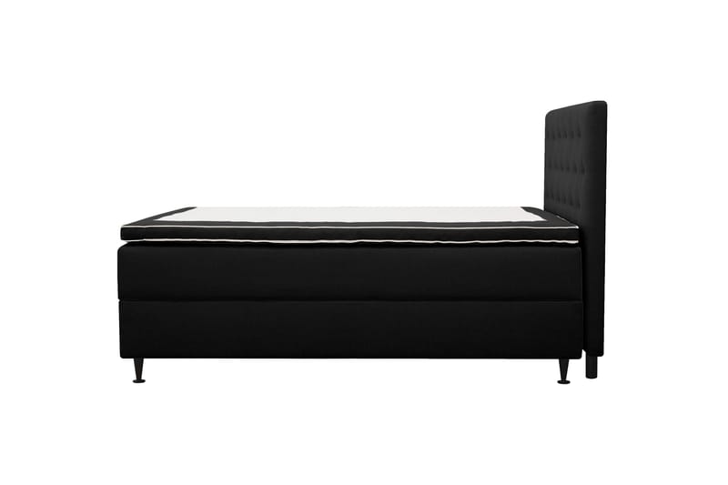 Hilton Plus Komplett sengepakke med oppbevaring 120x200 cm - Antrasitt - Møbler - Senger - Enkeltsenger