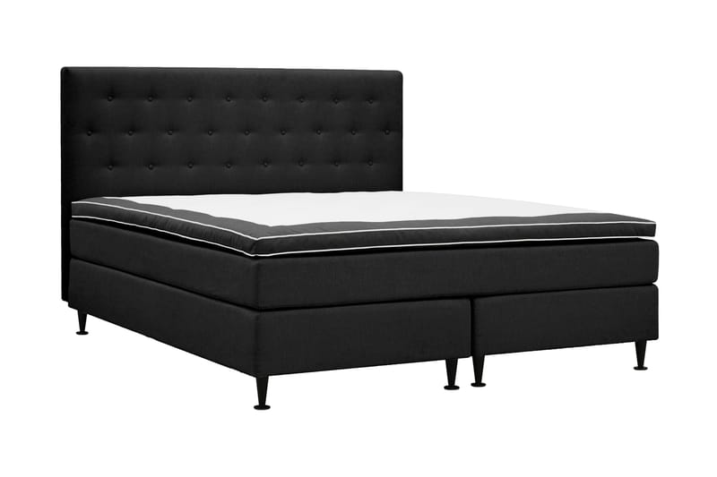 Hilton Plus Komplett Sengepakke 180x200 cm - Antrasitt - Møbler - Senger - Kontinentalsenger