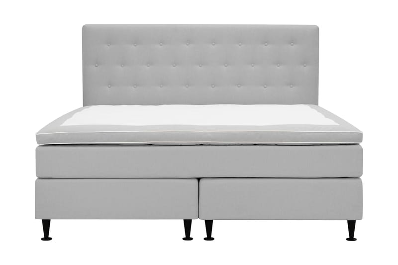 Hilton Plus Komplett Sengepakke 160x200 cm - Grå - Møbler - Senger - Kontinentalsenger