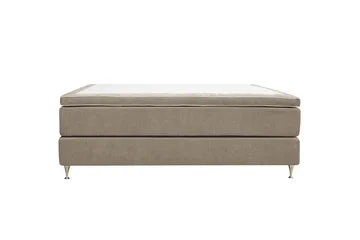 Hilton Premium kontinentalseng 180x200 cm - Lysebrun stoff - Møbler - Senger - Kontinentalsenger