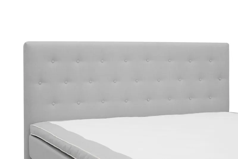 Hilton Plus Komplett Sengepakke 180x200 cm - Grå - Møbler - Senger - Kontinentalsenger