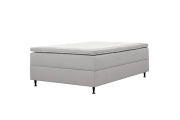 Hilton Plus Kontinentalseng med oppbevaring 120x200 cm - Grå - Møbler - Senger - Senger med oppbevaring