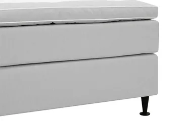 Hilton Plus Komplett Sengepakke 160x200 cm - Grå - Møbler - Senger - Kontinentalsenger