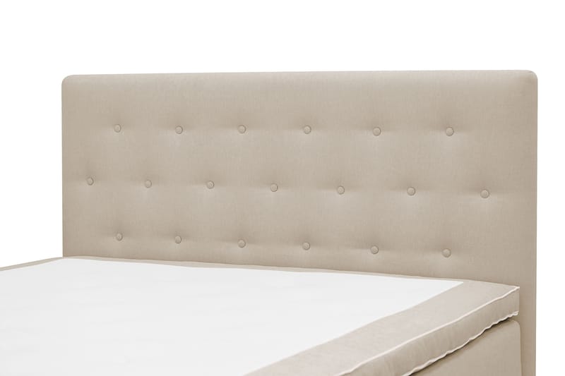 Hilton Plus Kontinentalseng med oppbevaring 120x200 cm - Beige - Møbler - Senger - Enkeltsenger