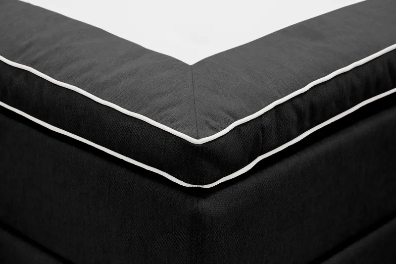 Hilton Plus Komplett Sengepakke 160x200 cm - Antrasitt - Møbler - Senger - Kontinentalsenger