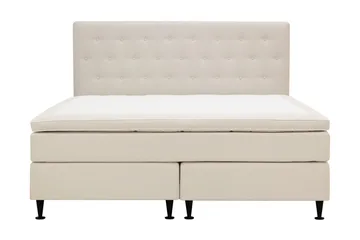 Hilton Plus Komplett Sengepakke 180x200 cm - Lys beige - Møbler - Senger - Kontinentalsenger