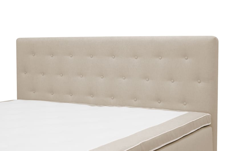 Hilton Plus Komplett sengepakke med oppbevaring 160x200 cm - Beige - Møbler - Senger - Enkeltsenger