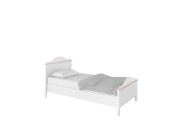 Hilts Sengeramme 90x200 cm - Hvit/Rosa - Møbler - Senger - Sengeramme & sengestamme