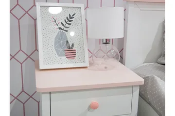 Hilts Soveromsmøbelsett - Hvit/Rosa - Møbler - Senger - Møbelsett til soverom