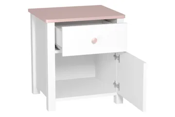 Hilts Soveromsmøbelsett - Hvit/Rosa - Møbler - Senger - Møbelsett til soverom
