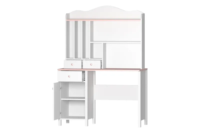 Hilts Soveromsmøbelsett - Hvit/Rosa - Møbler - Senger - Møbelsett til soverom