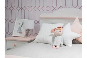 Hilts Soveromsmøbelsett - Hvit/Rosa - Møbler - Senger - Møbelsett til soverom