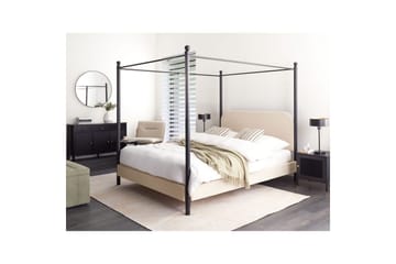 Himmelseng Dannemois - Beige, svart, 160x200 cm - Møbler - Senger - Himmelseng