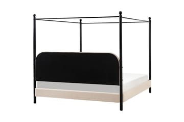 Himmelseng Dannemois - Beige, svart, 180x200 cm - Møbler - Senger - Himmelseng
