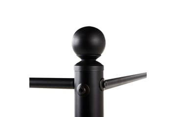 Himmelseng Dannemois - Hvit, Svart, 140x200 cm - Møbler - Senger - Himmelseng