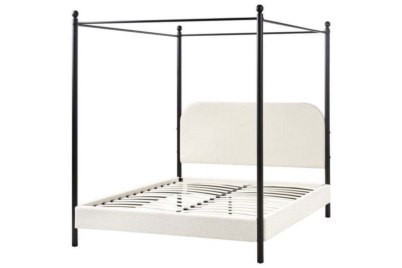 Himmelseng Dannemois, Hvit, Svart, 140x200 cm