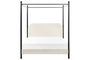 Himmelseng Dannemois - Hvit, Svart, 140x200 cm - Møbler - Senger - Himmelseng