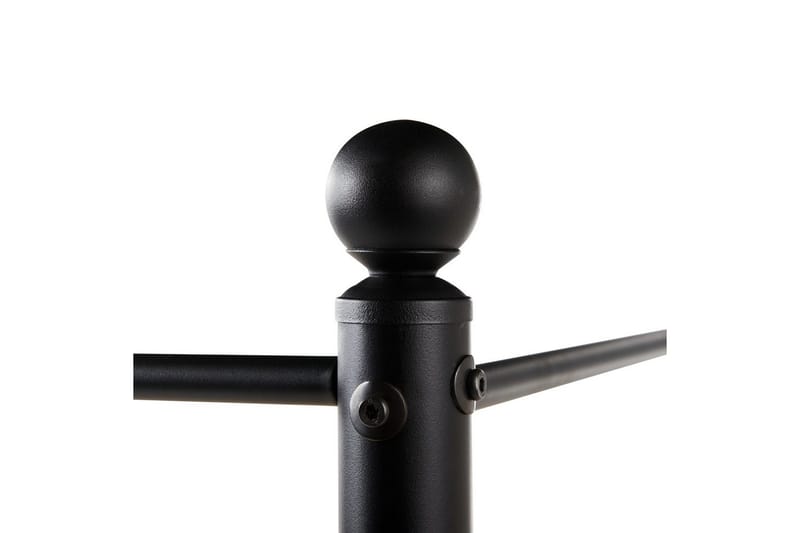 Himmelseng Dannemois - Hvit, Svart, 180x200 cm - Møbler - Senger - Himmelseng