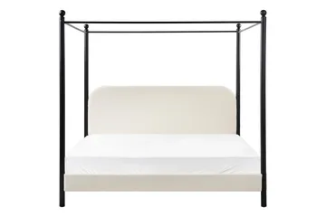 Himmelseng Dannemois - Hvit, Svart, 180x200 cm - Møbler - Senger - Himmelseng