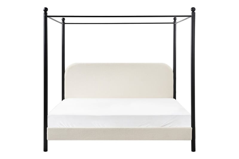 Himmelseng Dannemois - Hvit, Svart, 180x200 cm - Møbler - Senger - Himmelseng