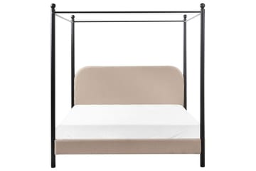 Himmelseng Dannemois - Taupe, svart, 160x200 cm - Møbler - Senger - Himmelseng