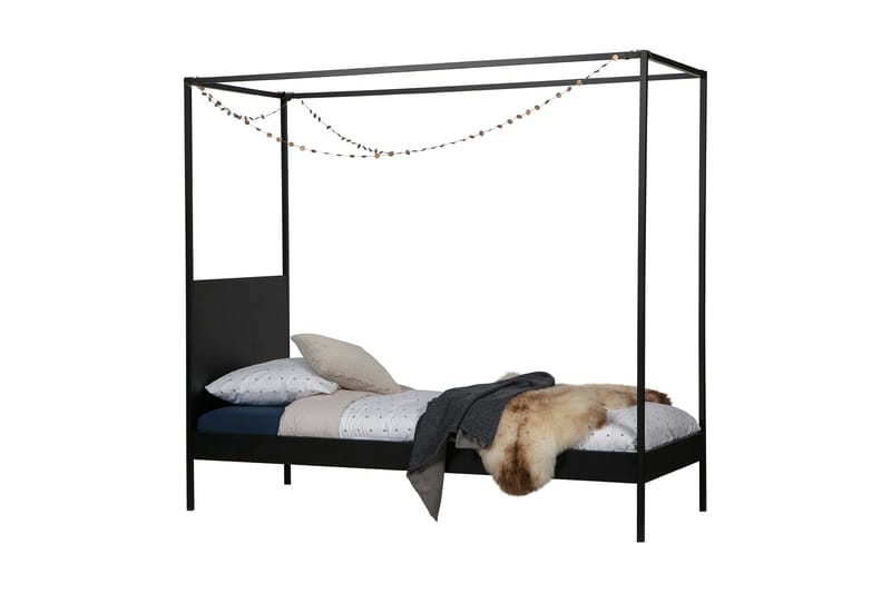 Himmelseng Boketofta 90x200 cm - Svart - Møbler - Senger - Himmelseng