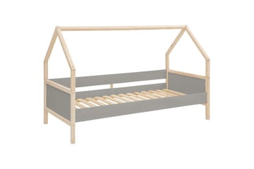 Himmelseng Square Line Grå, 205x96x133 cm - Grå, 205x96x133 cm - Møbler - Senger - Himmelseng