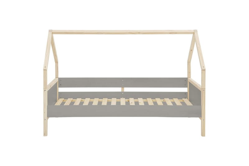 Himmelseng Square Line Grå, 205x96x133 cm - Grå, 205x96x133 cm - Møbler - Senger - Himmelseng