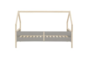 Himmelseng Square Line Grå, 205x96x133 cm - Grå, 205x96x133 cm - Møbler - Senger - Himmelseng