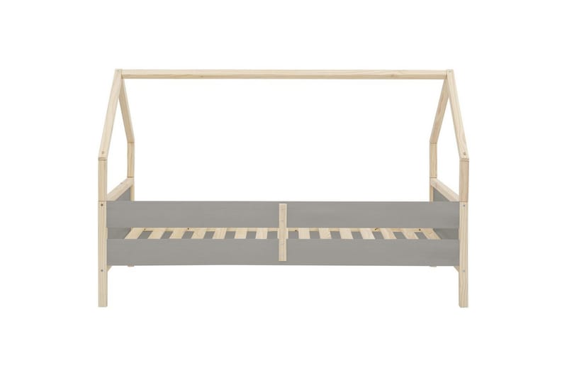 Himmelseng Square Line Grå, 205x96x133 cm - Grå, 205x96x133 cm - Møbler - Senger - Himmelseng