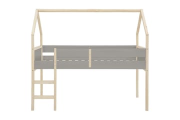 Himmelseng Square Line Grå, 205x96x184 cm - Grå, 205x96x184 cm - Møbler - Senger - Himmelseng