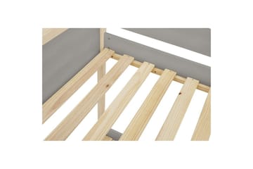 Himmelseng Square Line Grå, 205x96x184 cm - Grå, 205x96x184 cm - Møbler - Senger - Himmelseng