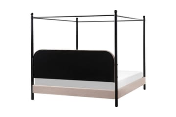 Himmelssäng Beige, Black 180x200 - Møbler - Senger - Himmelseng