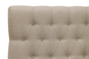 HVILA Classic komplett sengepakke 120x200 cm, kontinentalseng med diamantmønstret sengegavl - Beige - Møbler - Senger - Kontinentalsenger