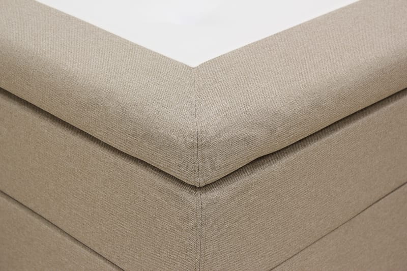 HVILA Classic komplett sengepakke 120x200 cm, kontinentalseng med diamantmønstret sengegavl - Beige - Møbler - Senger - Kontinentalsenger