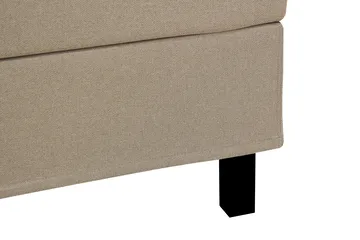 HVILA Classic komplett sengepakke 120x200 cm, kontinentalseng med diamantmønstret sengegavl - Beige - Møbler - Senger - Kontinentalsenger