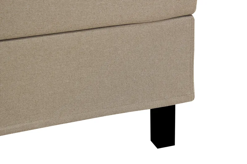 HVILA Classic komplett sengepakke 140x200 cm, kontinentalseng med diamantmønstret sengegavl - Beige - Møbler - Senger - Kontinentalsenger