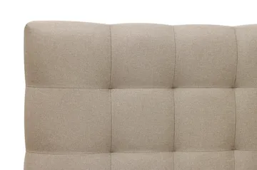 HVILA Classic komplett sengepakke 140x200 cm, kontinentalseng med rutete sengegavl - Beige - Møbler - Senger - Kontinentalsenger