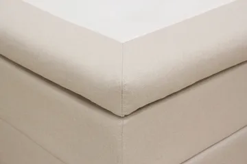 HVILA Classic komplett sengepakke 160x200 cm kontinentalseng med diamantmønstret sengegavl - Beige - Møbler - Senger - Kontinentalsenger