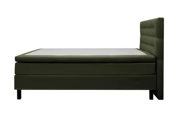 HVILA Classic komplett sengepakke 160x200 cm kontinentalseng med diamantmønstret sengegavl - Grønn - Møbler - Senger - Kontinentalsenger