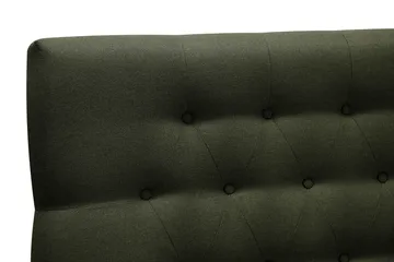 HVILA Classic komplett sengepakke 160x200 cm kontinentalseng med diamantmønstret sengegavl - Grønn - Møbler - Senger - Kontinentalsenger