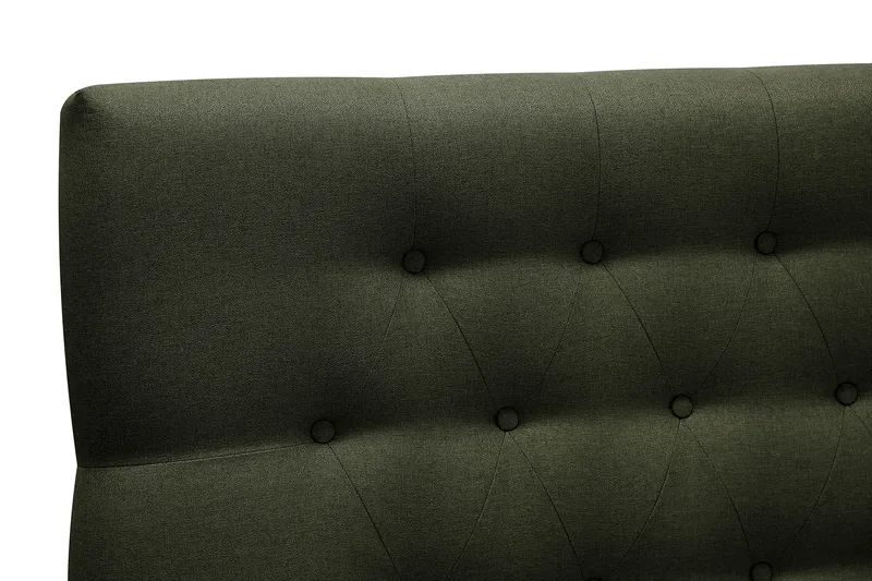 HVILA Classic komplett sengepakke 160x200 cm kontinentalseng med diamantmønstret sengegavl - Grønn - Møbler - Senger - Kontinentalsenger