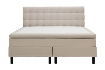 HVILA Classic komplett sengepakke 160x200 cm kontinentalseng med rutet sengegavl