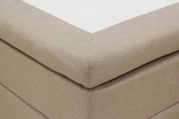 HVILA Classic komplett sengepakke 180x200 cm kontinentalseng med diamantmønstret sengegavl - Beige - Møbler - Senger - Kontinentalsenger