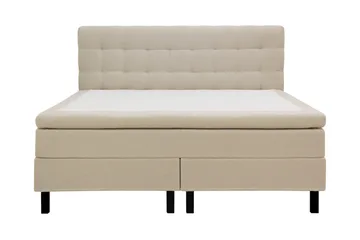 HVILA Classic komplett sengepakke 180x200 cm kontinentalseng med rutet sengegavl